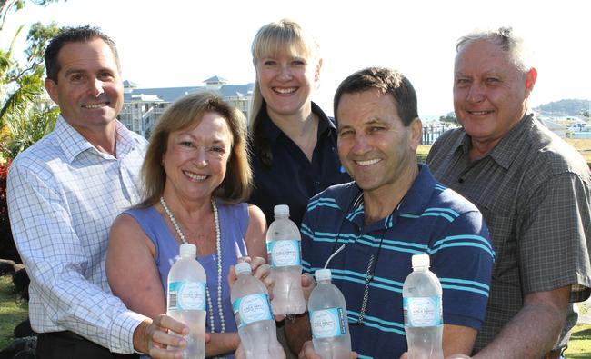 Water-is-branded-for-Airlie-Beach-Whitsunday-Times-2013